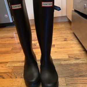 Hunter Boots Black